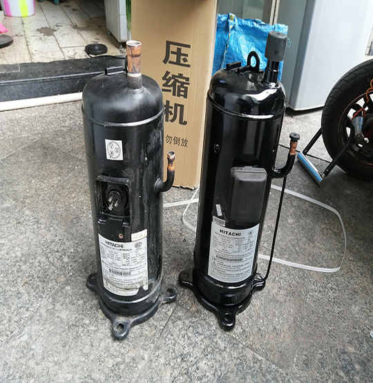 山城中央空调压缩机的更换维修